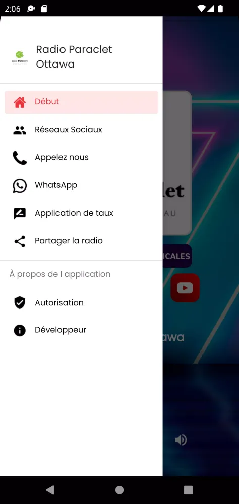 Скриншоты Radio Paraclet Ottawa