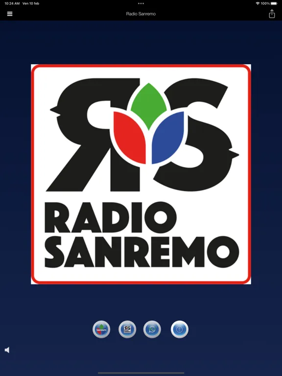 Radio Sanremo iPad  Ekran Görüntüleri