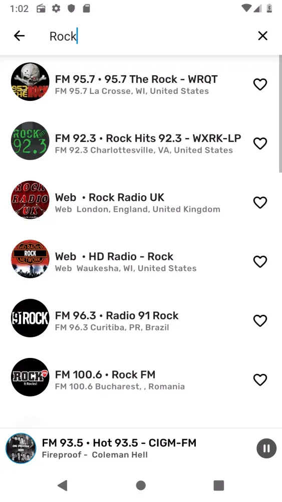 Screenshot di Free Internet Radio FM