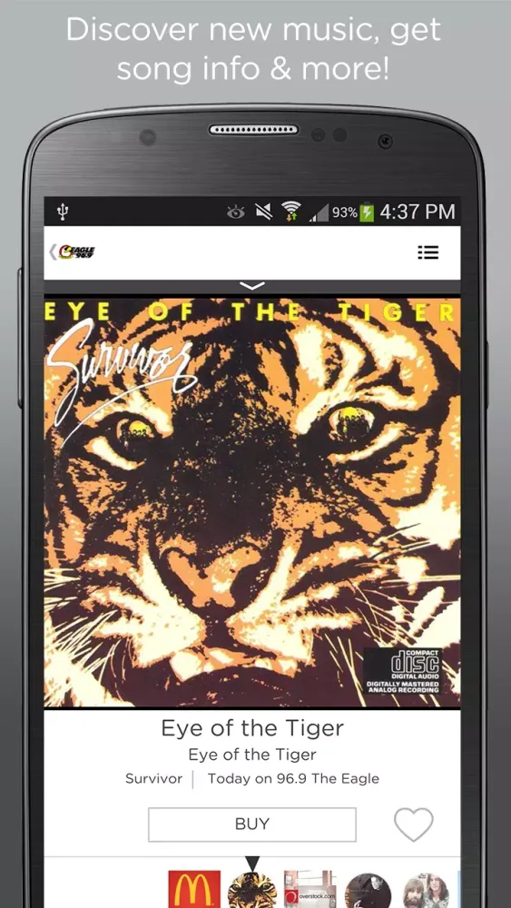 96.9 The Eagle Sacramento スクリーンショット