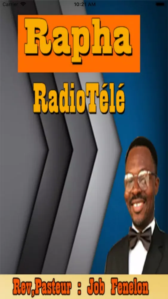 Tangkapan skrin Radio Tele Rapha