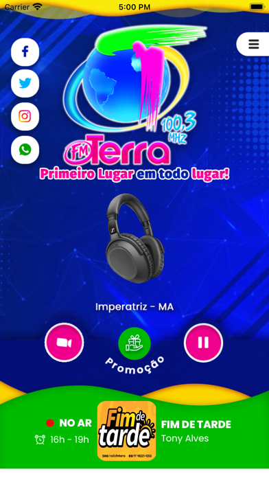 Capturas de pantalla de Radio FM Terra