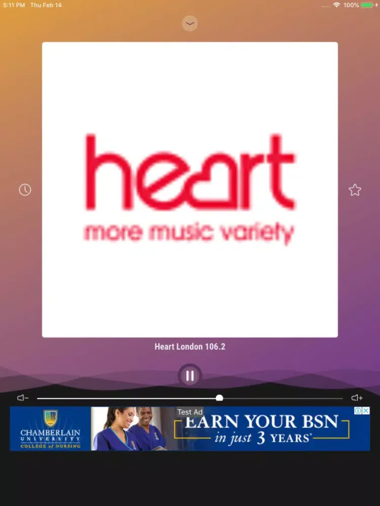 Screenshot di Radio UK - Live FM, AM Player iPad 