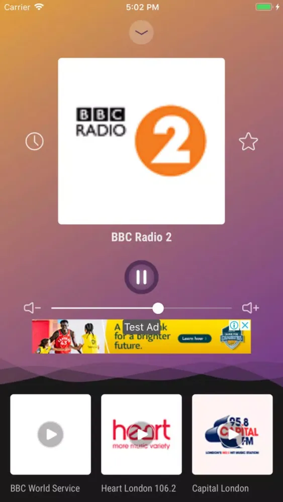 Screenshot di Radio UK - Live FM, AM Player