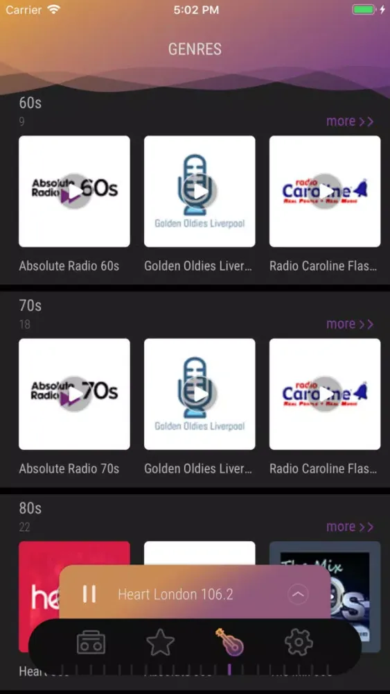 Screenshot di Radio UK - Live FM, AM Player