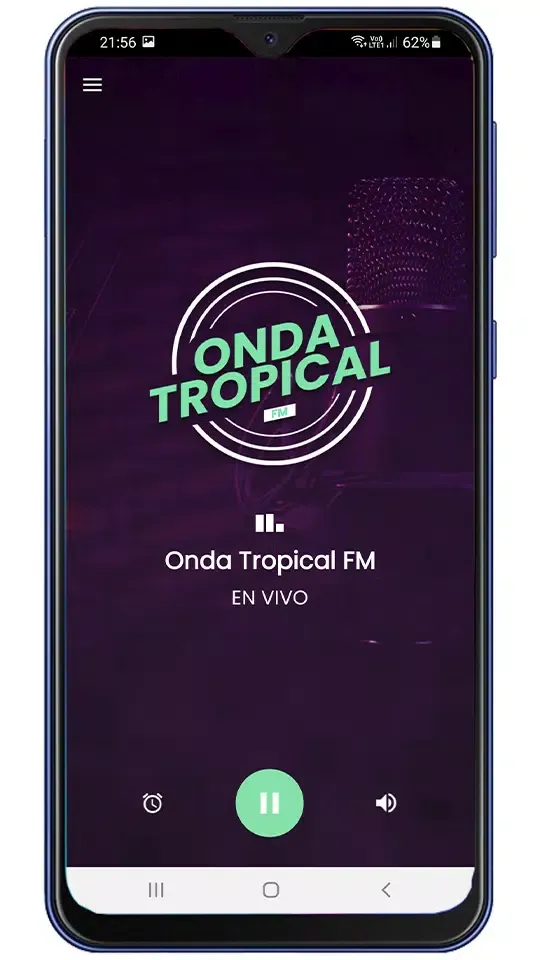 Capturas de tela do Onda Tropical FM