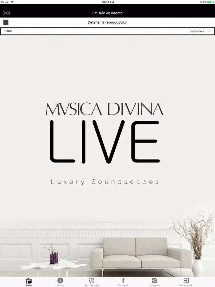 MÚSICA DIVINA LIVE iPad 應用截圖