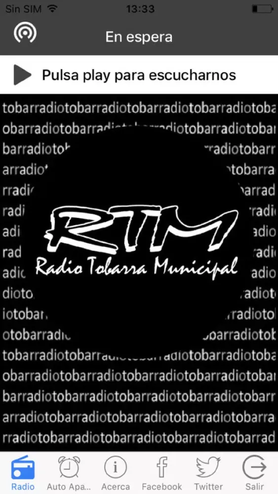 Tangkapan layar Radio Tobarra Municipal