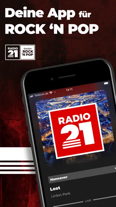 RADIO 21 - bester ROCK 'N POP سکرین شاٹس
