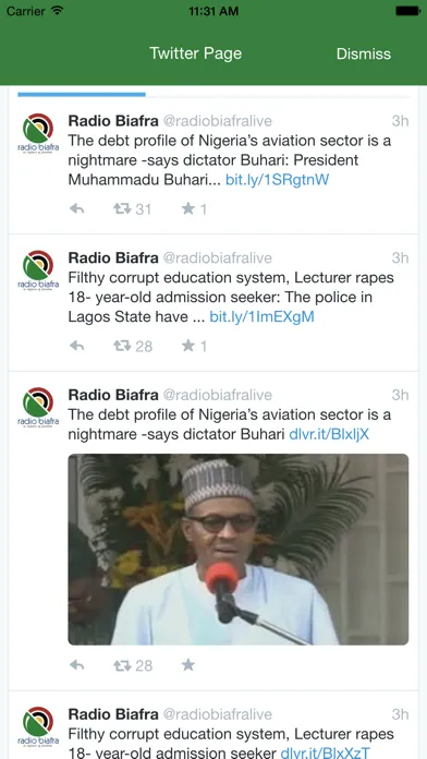 Radio Biafra Screenshots