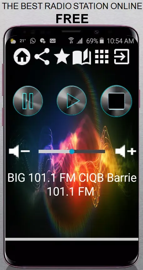 BIG 101.1 FM CIQB Barrie 101.1 Screenshots