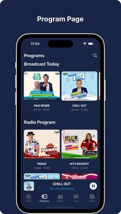 HITS UNIKOM RADIO Screenshots