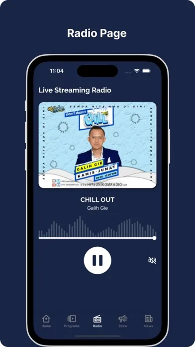 HITS UNIKOM RADIO Screenshots