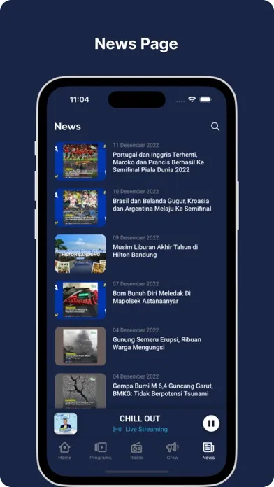 HITS UNIKOM RADIO Screenshots