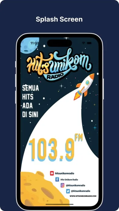 HITS UNIKOM RADIO Screenshots