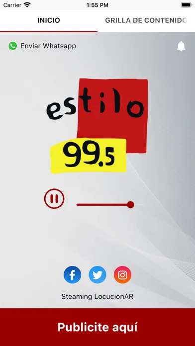 FM Estilo 99.5 Ekran Görüntüleri