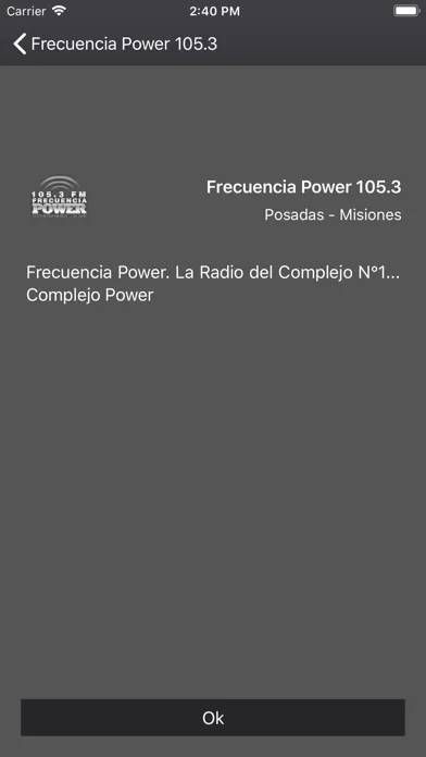 Capturas de pantalla de Frecuencia Power 105.3