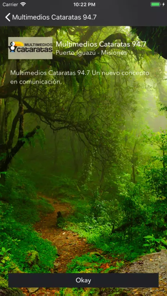 Capturas de tela do Multimedios Cataratas 94.7