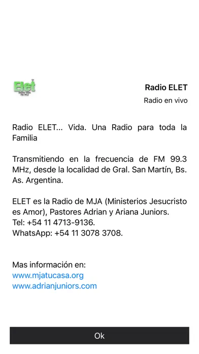 Скриншоты Radio Elet