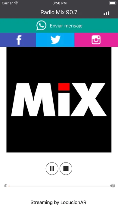 Radio Mix 90.7 Screenshots