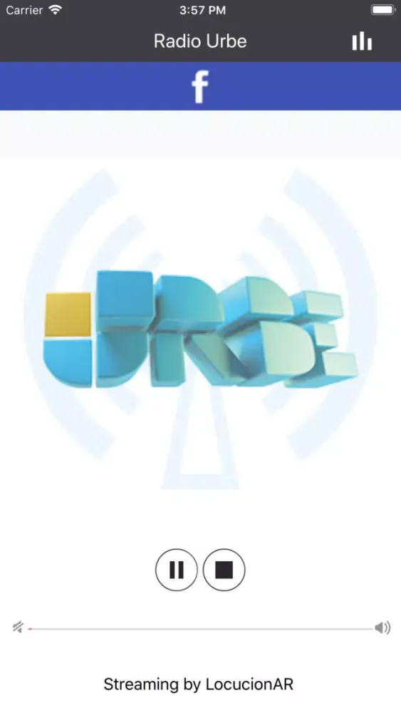 Captures d'écran de Radio Urbe