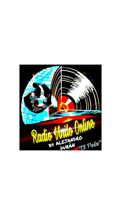 Tangkapan skrin Radio Vinilo Online