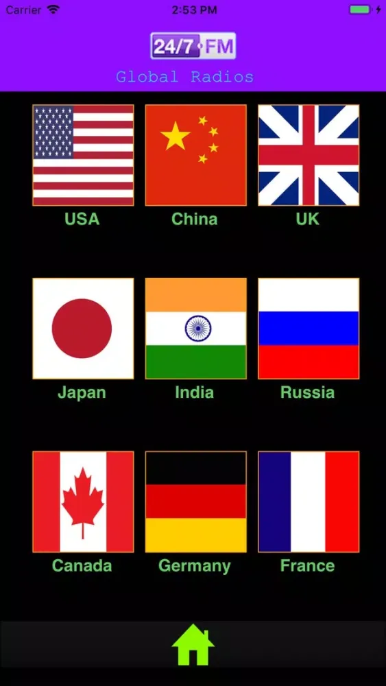 Capturas de tela do 24/7.FM - Global Radios