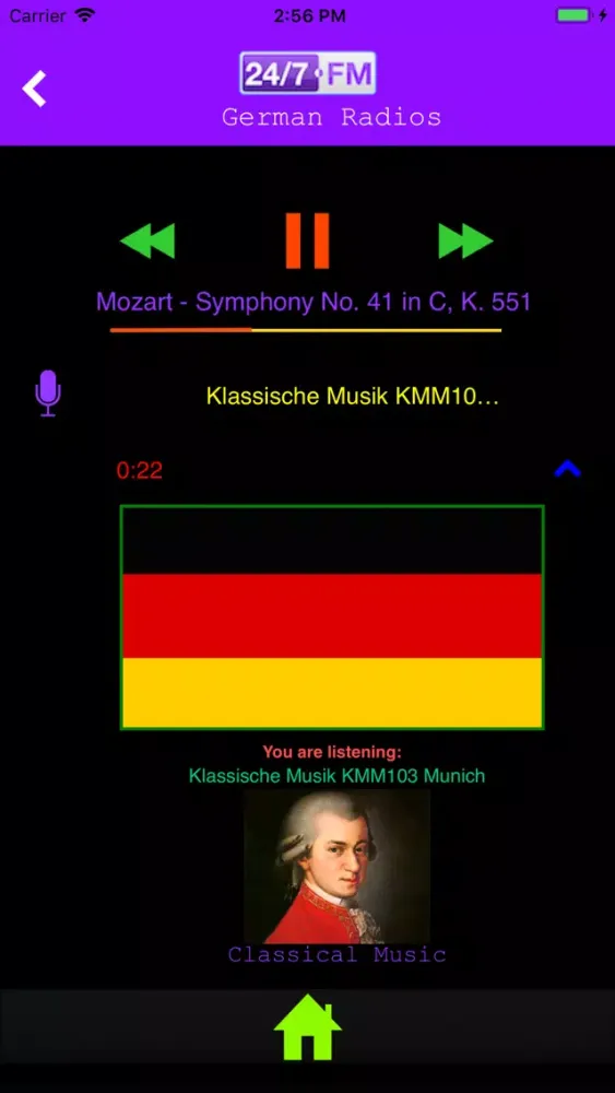 Capturas de tela do 24/7.FM - Global Radios