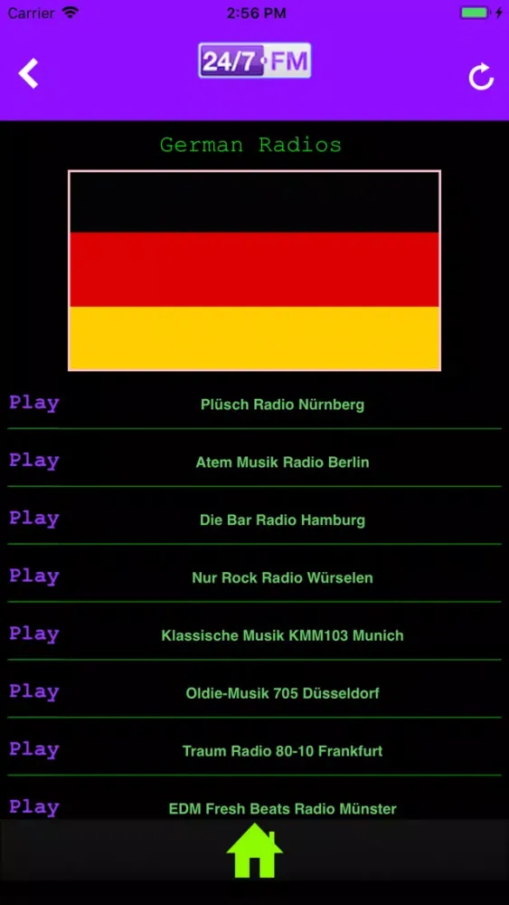 Capturas de tela do 24/7.FM - Global Radios