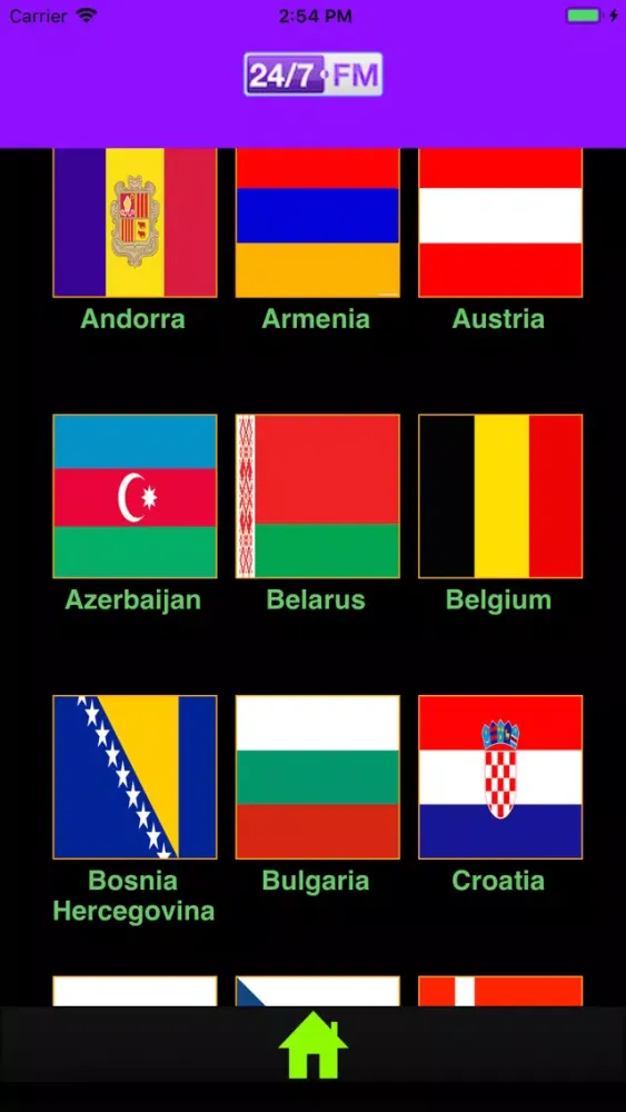 Capturas de tela do 24/7.FM - Global Radios