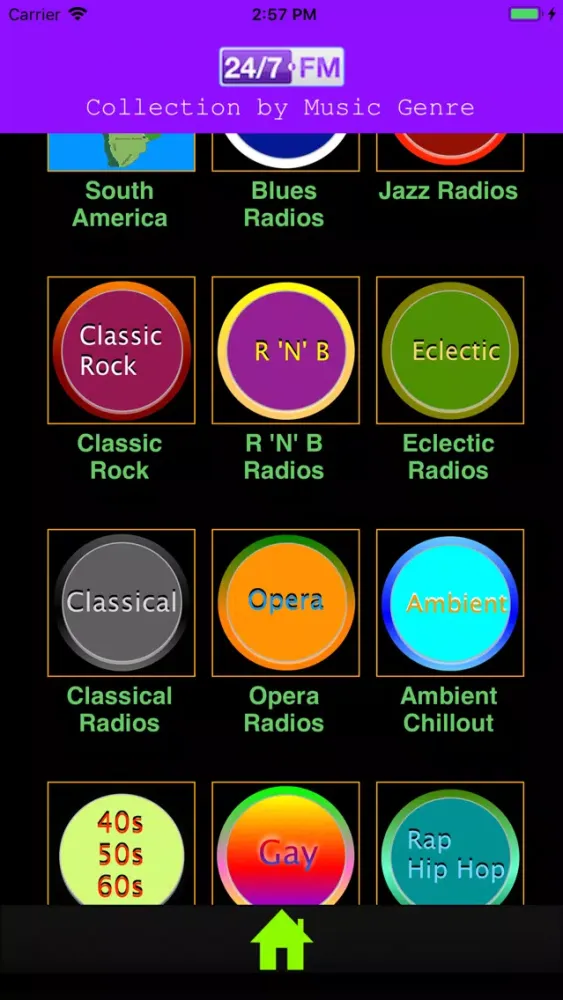 Capturas de tela do 24/7.FM - Global Radios