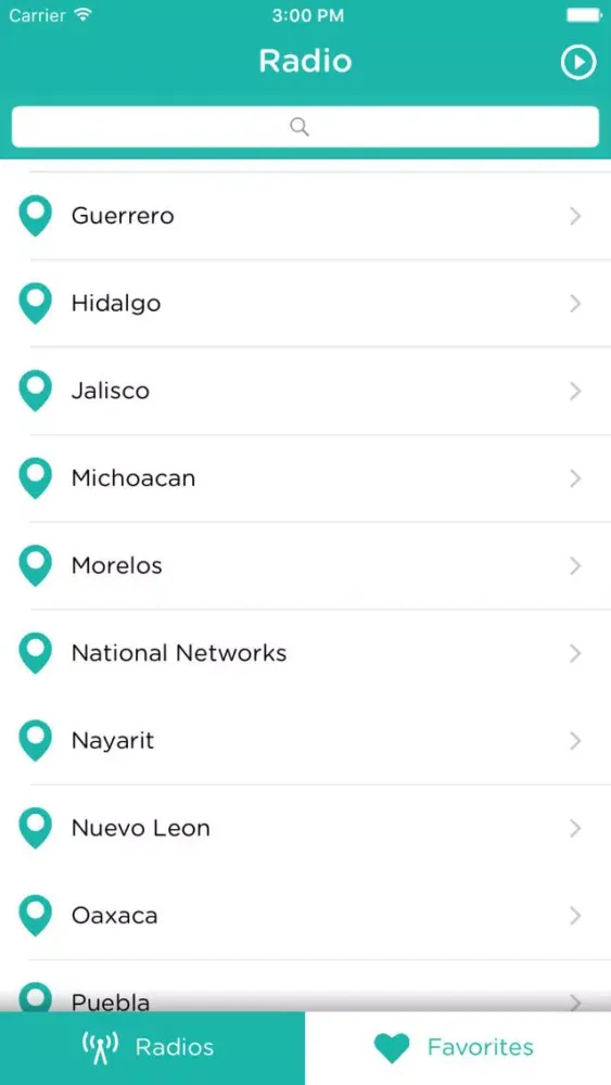 Zrzuty ekranu Mexico Radios: Listen live mexican statios radio, news AM & FM online