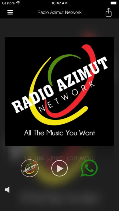 Capturas de pantalla de Radio Azimut Network