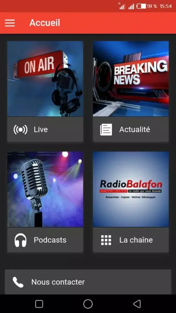 Radio Balafon Ekran Görüntüleri