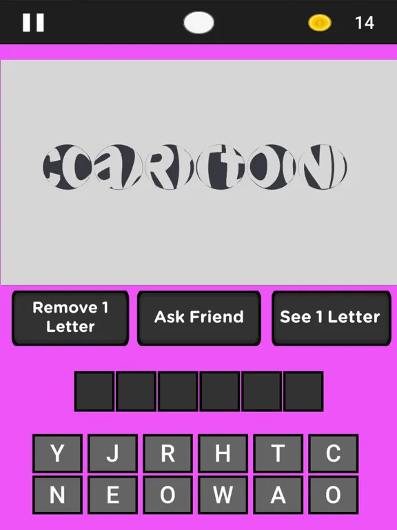 Mystery Word iPad  Screenshots
