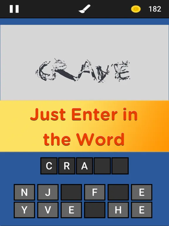 Mystery Word iPad  Screenshots