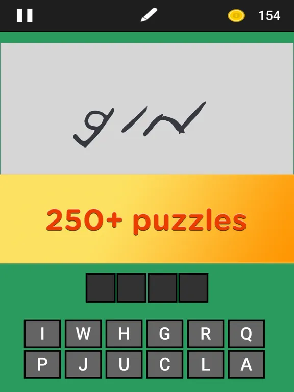 Mystery Word iPad  Screenshots