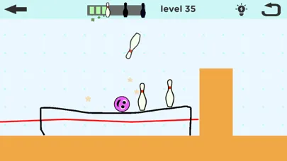 Tangkapan layar Draw Bowling