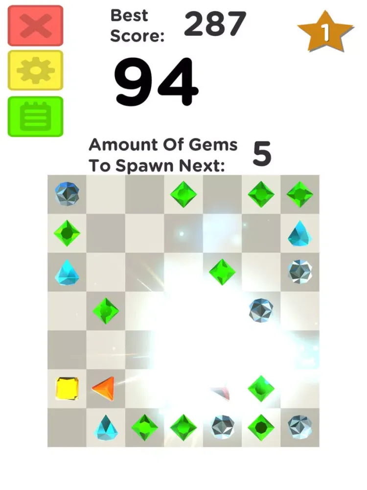 Скриншоты Gem Move Match iPad 