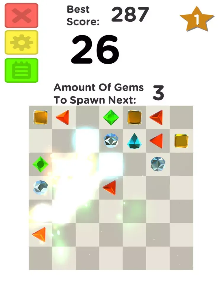 Скриншоты Gem Move Match iPad 