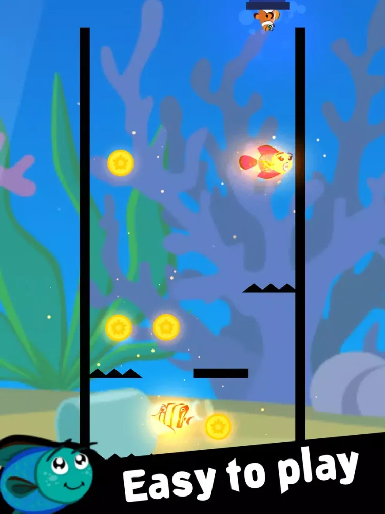 Gold Fish Drop iPad 应用截图