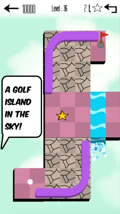 Capturas de tela do Sky High Golf