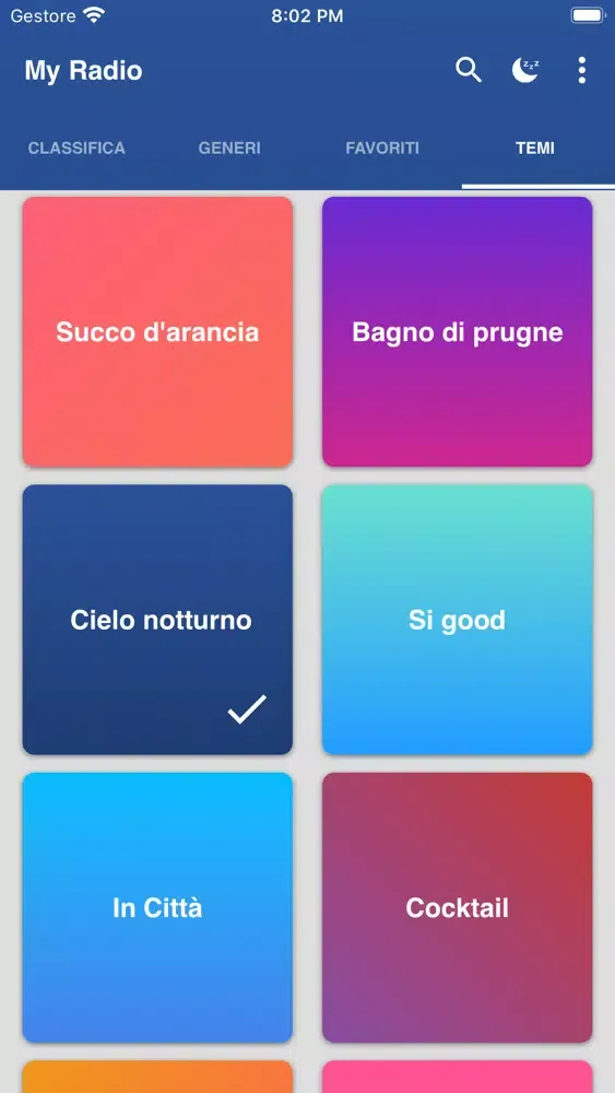 Ảnh chụp màn hình của My Radio - Radio Italia