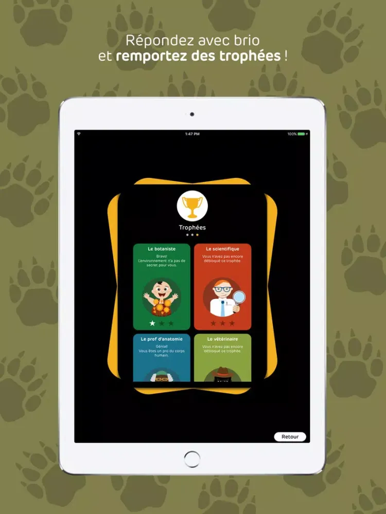Zrzuty ekranu QUIZ EXPLORA iPad 