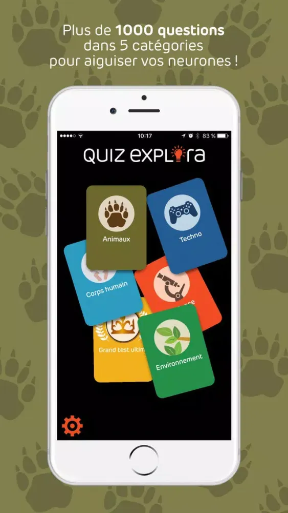 Zrzuty ekranu QUIZ EXPLORA
