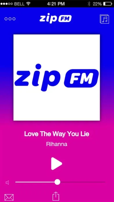 ZIP FM Screenshots
