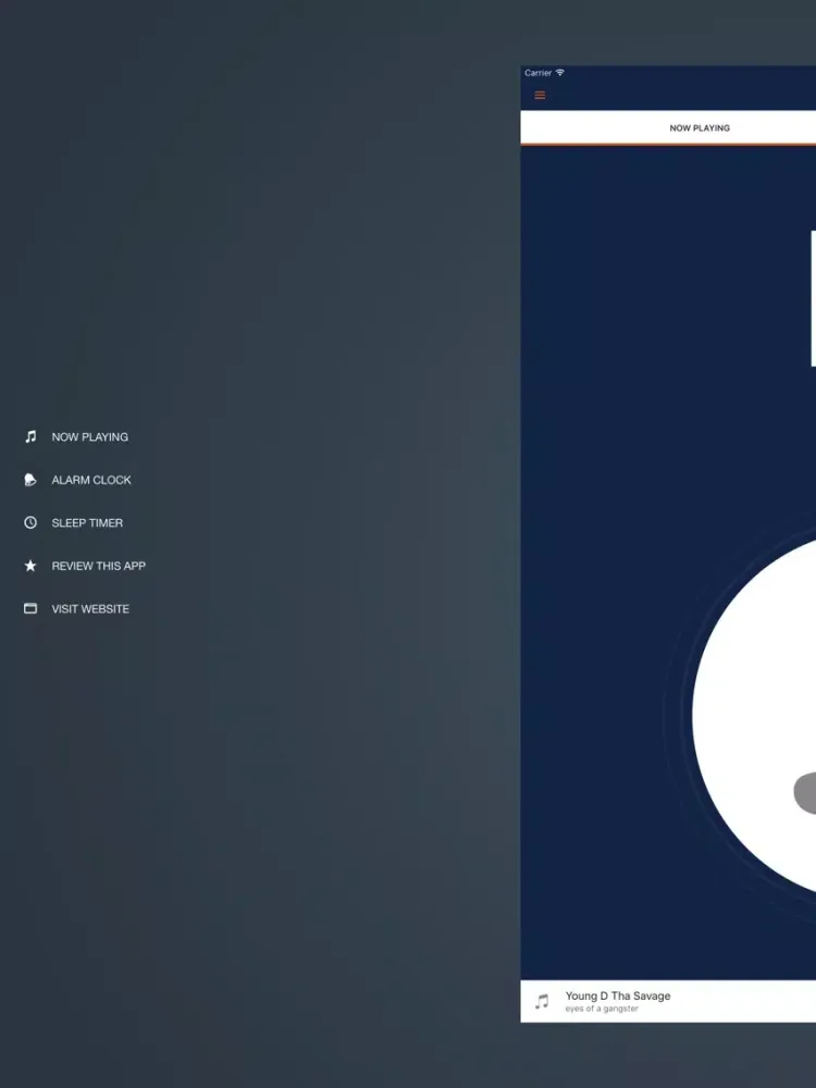 Loco Luv Radio iPad  Screenshots