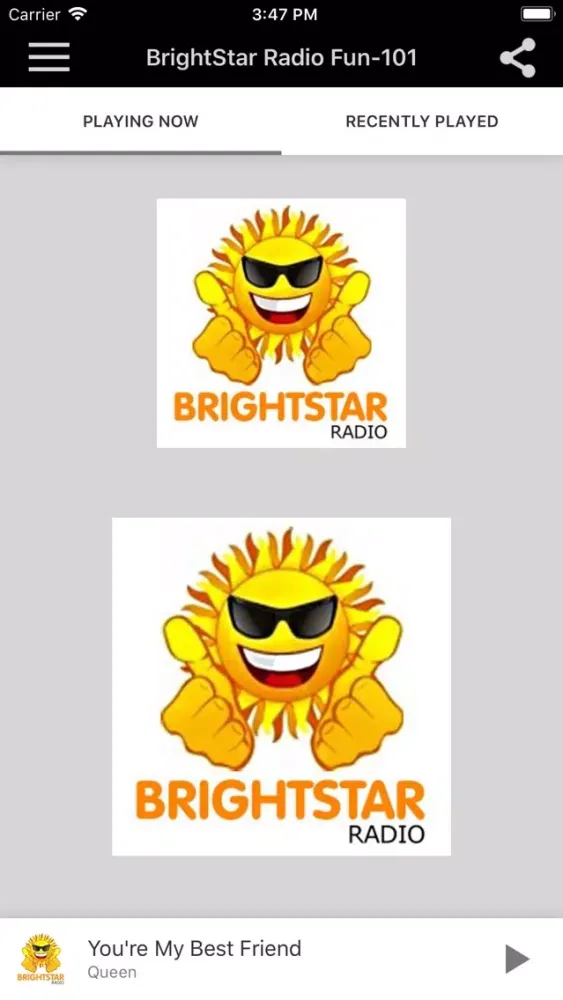 BrightStar Radio Fun-101 سکرین شاٹس