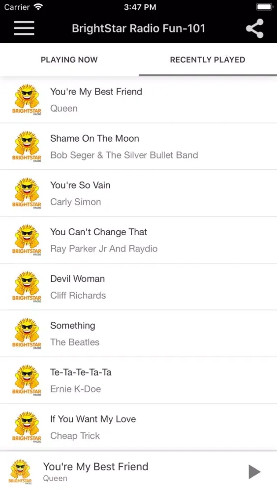 BrightStar Radio Fun-101 سکرین شاٹس