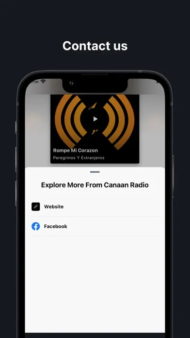Canaan Radio স্ক্রিনশট